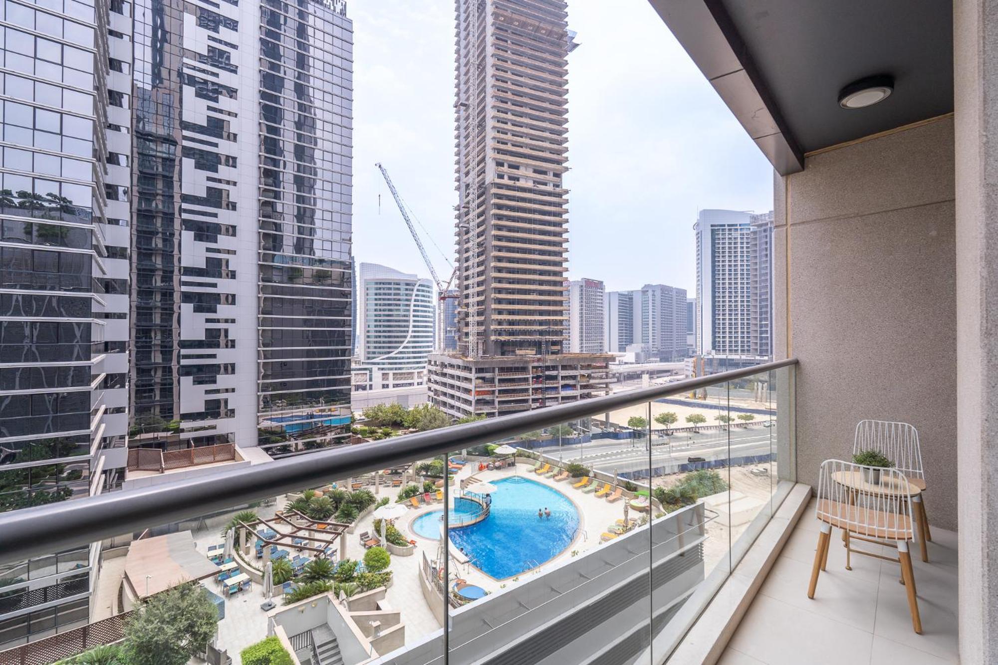 Heaven Crest Holiday Homes: Downtown Suites Near Dubai Mall & Burj Khalifa Exterior photo