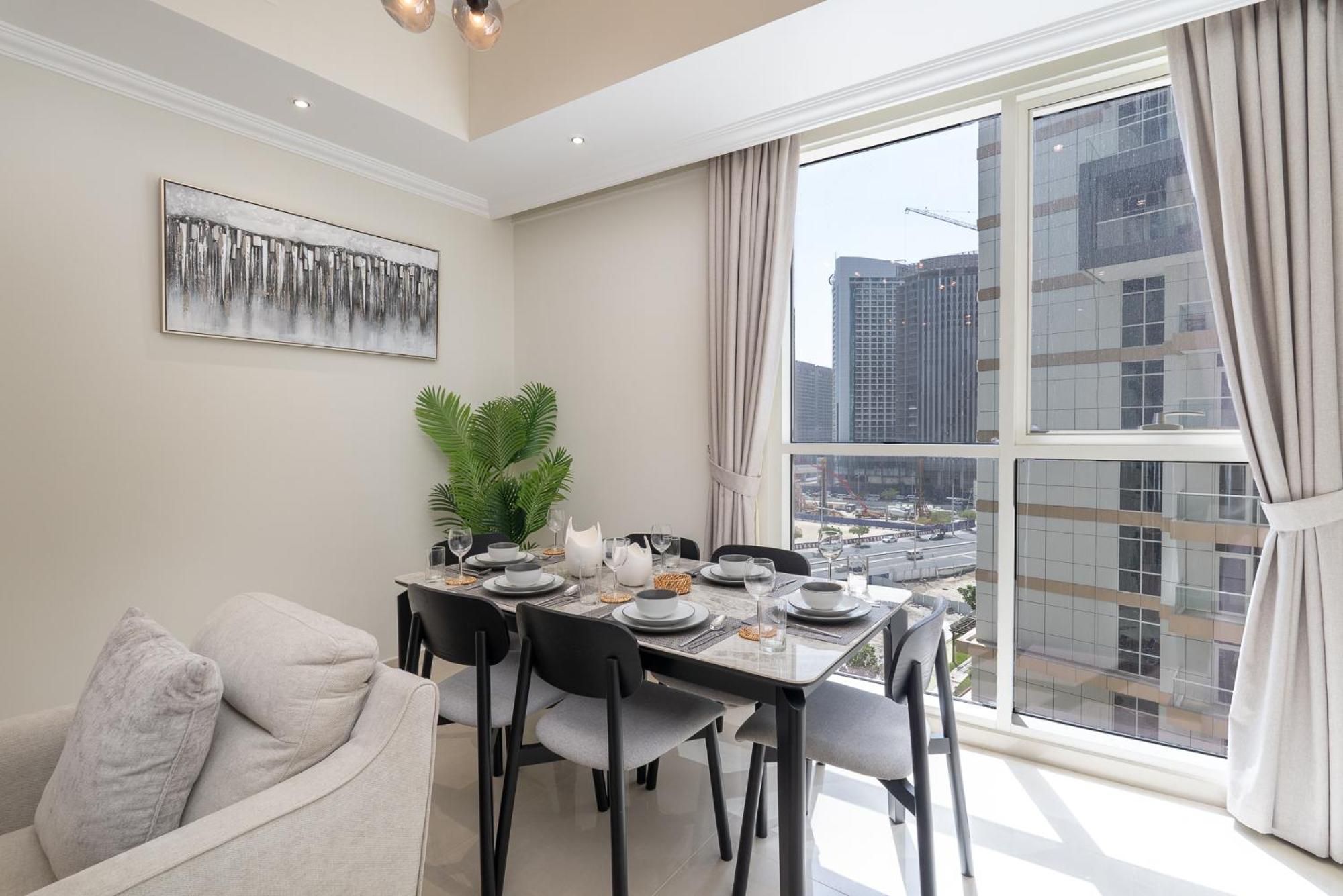 Heaven Crest Holiday Homes: Downtown Suites Near Dubai Mall & Burj Khalifa Exterior photo