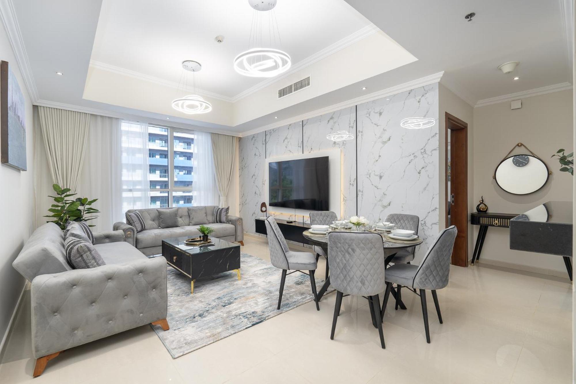 Heaven Crest Holiday Homes: Downtown Suites Near Dubai Mall & Burj Khalifa Exterior photo