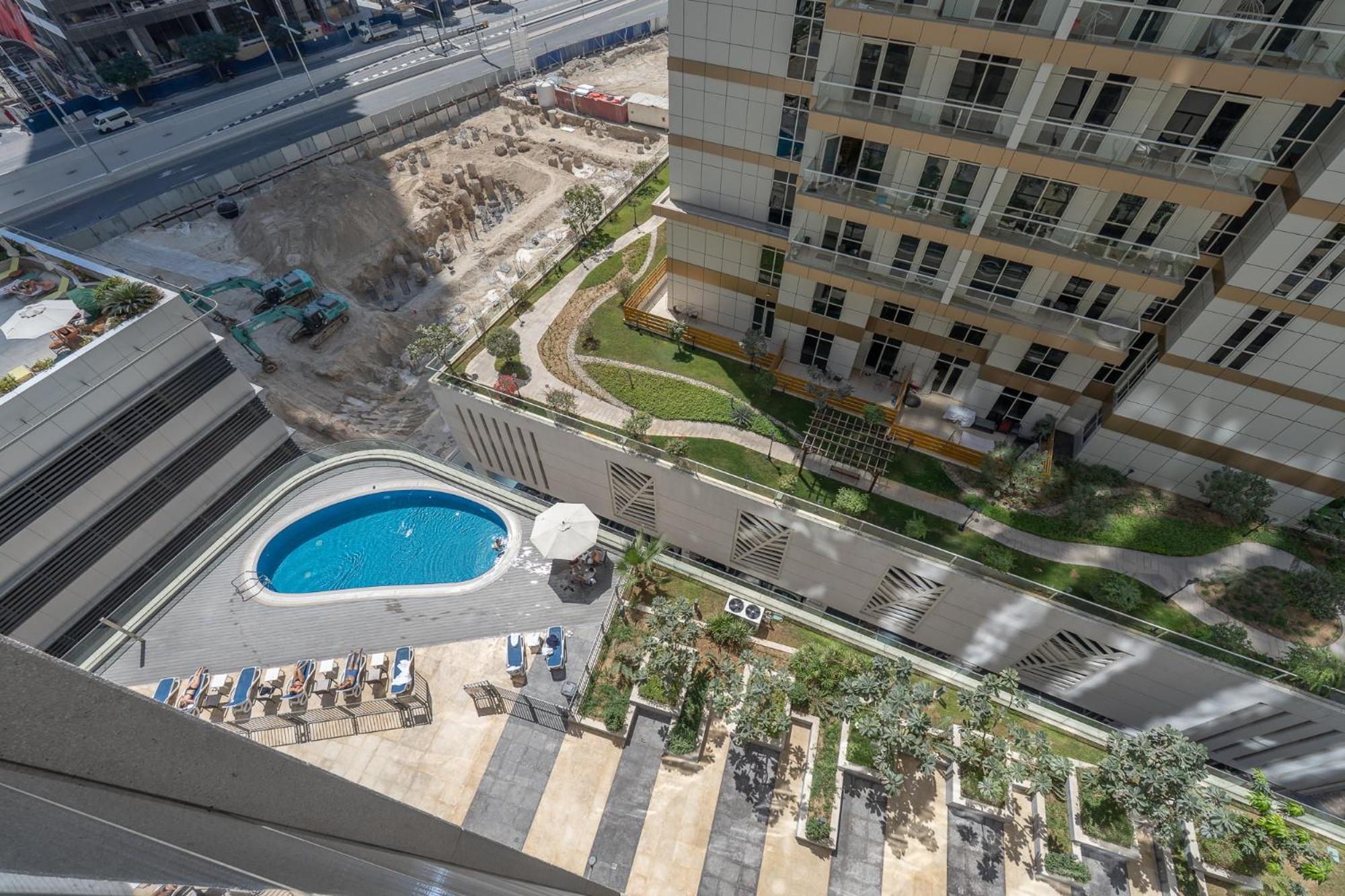 Heaven Crest Holiday Homes: Downtown Suites Near Dubai Mall & Burj Khalifa Exterior photo